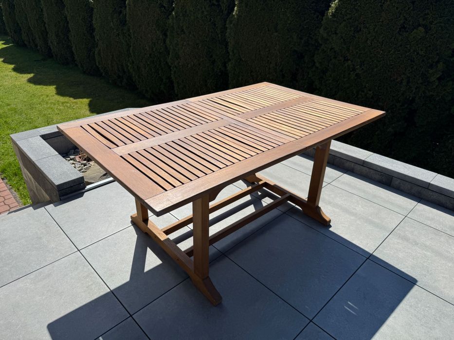 Stół ogrodowy/ taras z litego drzewa