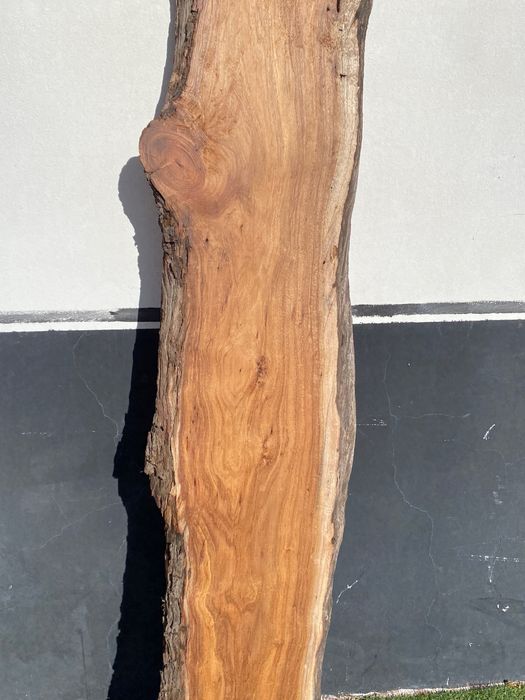 Tábua de acácia maciça aplainada 150×35×4 cm