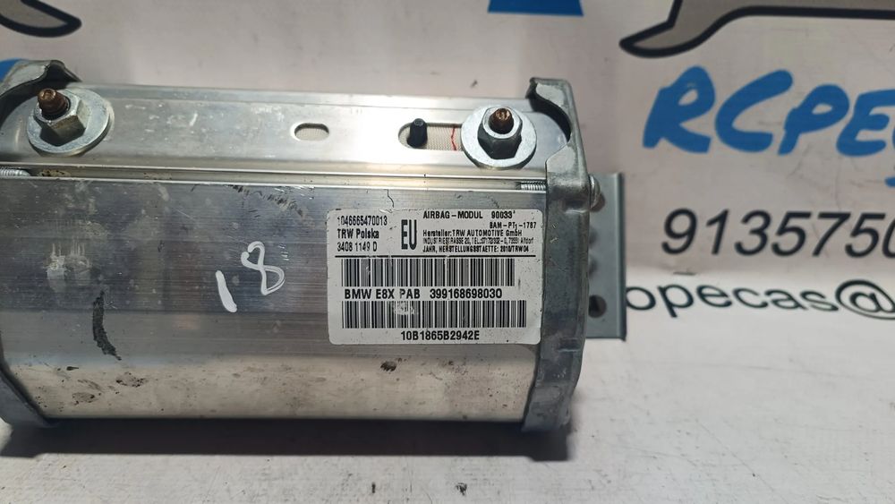 AIRBAG PASSAGEIRO PENDURA BMW SERIE 1 E82 COUPE 72129168698 9168698