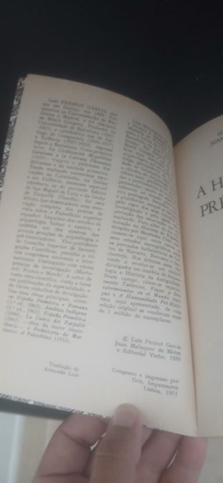 Livros rtp - a humanidade pré - história, Pericot Garcia, Maluquer de Motes