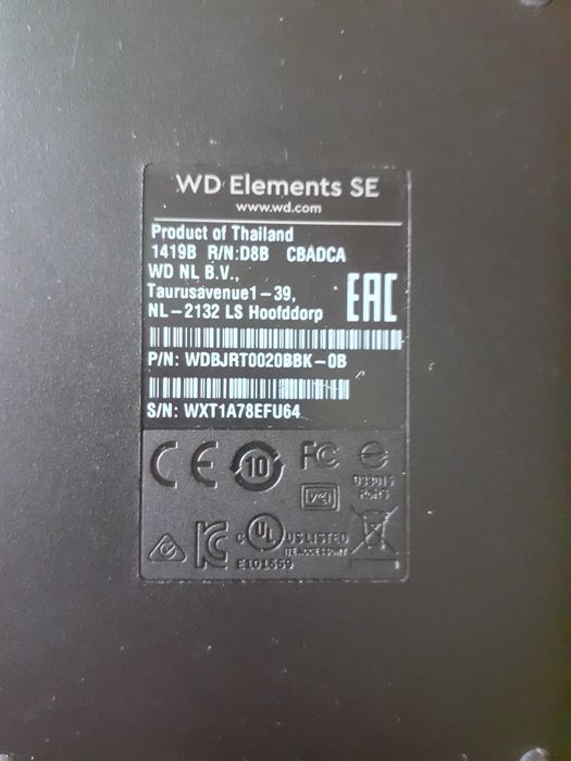 Dysk Zewnętrzny WD Elements 2 TB