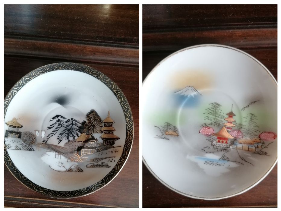 2 Pratos Porcelana Sunny China