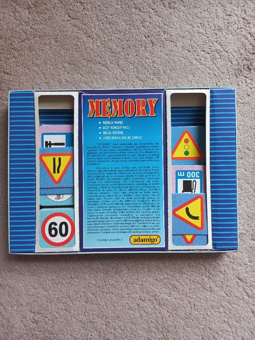 Memory edukacyjna gra towarzyska