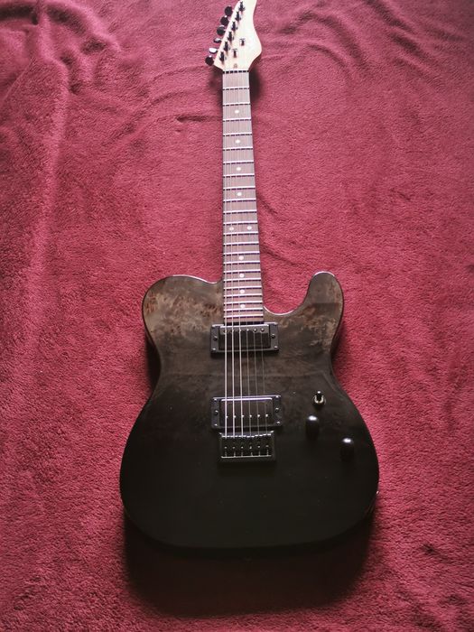 Schecter PT Standard BBFB Burl Black Fade Burst