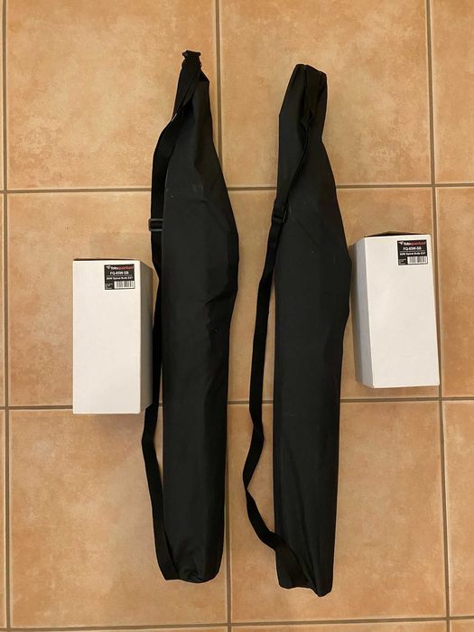 Kit duplo de iluminação para estúdio fotográfico e vídeo