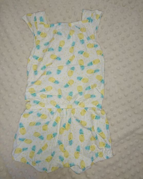 Комбинезон, песочник ,ромпер на девочку Lupilu 6-12мес. На годик