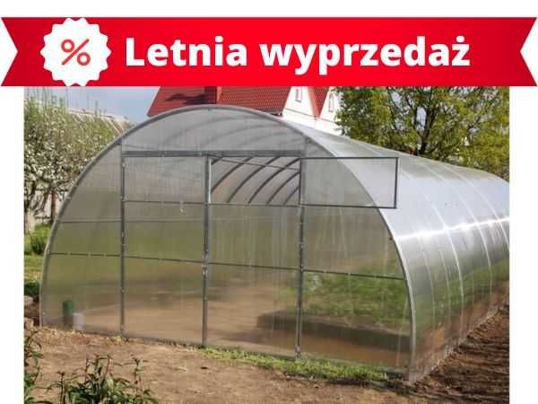 Szklarnia Tunel Ogrodowy Poliwęglan 4/6mm 4x4 4x6 4x8 4x10m Profil 40x20mm