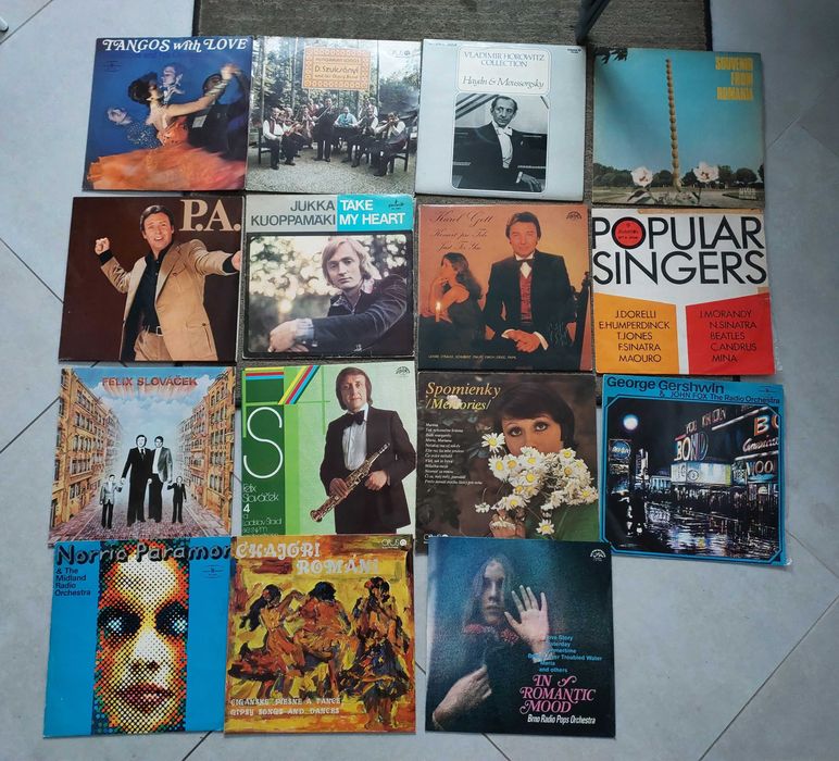 nr42 Płyty winylowe zestaw 15szt muzyka klasyczna koncertowa różne