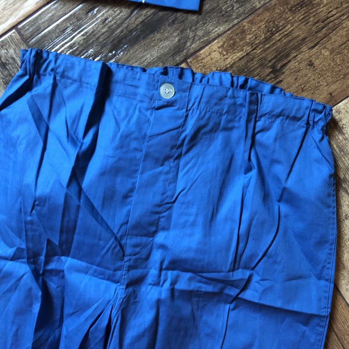 Пижама чоловіча Melka штани та сорочка M синя