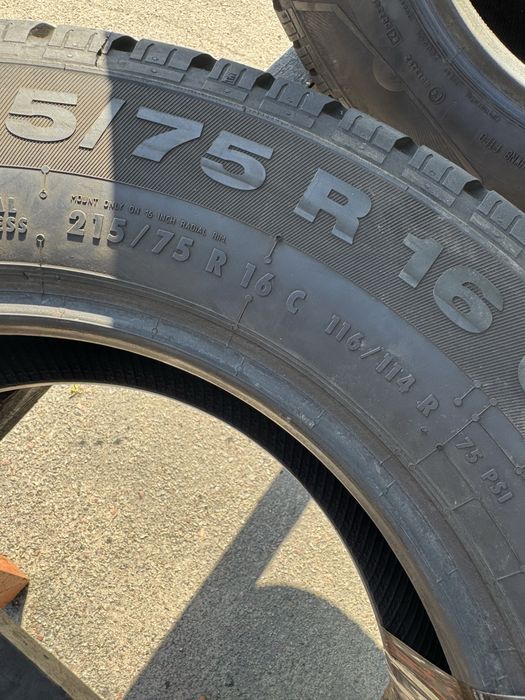 Шини Літні 2шт 215/75 R16C Continental Vanco Camper