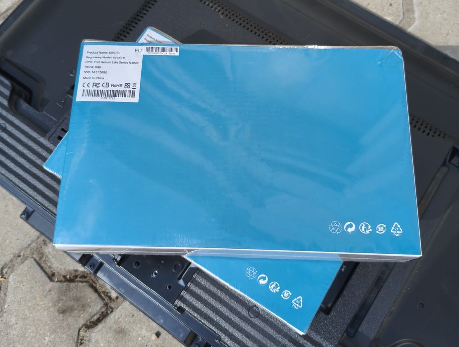 Неттоп міні Пк mini PC Geekom GoLite 11 DDR 4 8Gb SSD M.2 128Gb UHD Graphics Intel Windows 11 Pro ліцензія новий міні комп'ютер Nuc