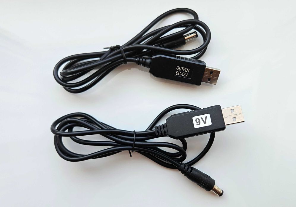 Кабель для роутера USB DC на 12v/9v интеренет без света