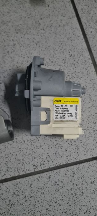 Peças samsung lavar máquinas motor bomba água