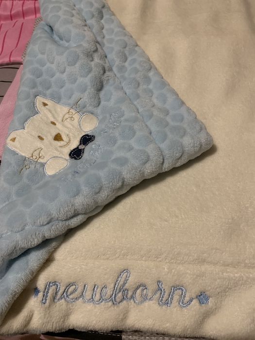 Vendo 4 mantas bebé recém-nascido