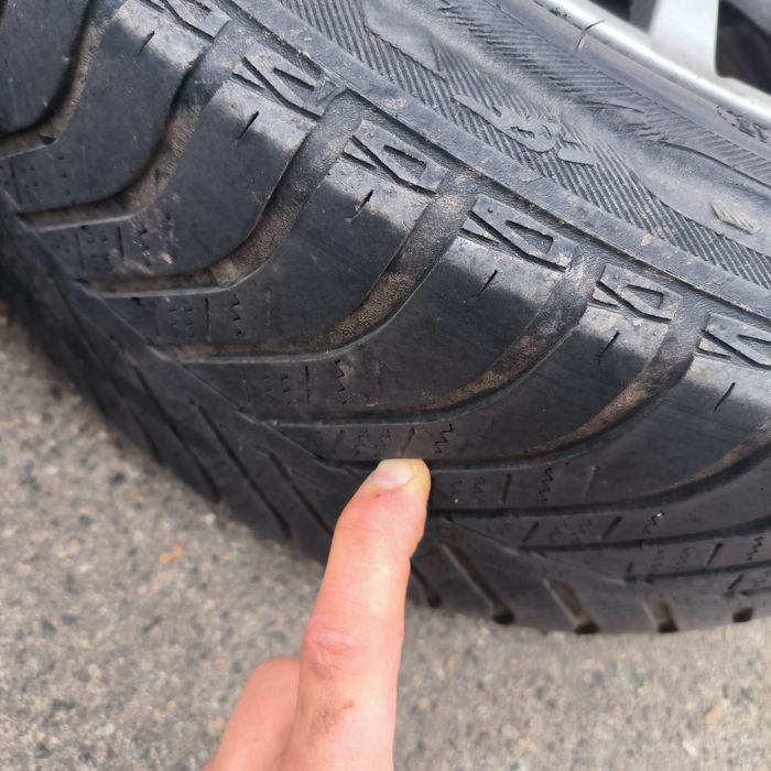 Комплекти дисків з резина гума зима 5х108 R16 розпаровка