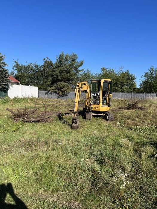 Minikoparka prace ziemne usługi transport kompleskowo utylizacja