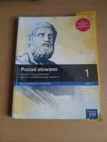 Podręcznik Ponad słowami 1 część 1 zakres podstawowy i rozszerzony