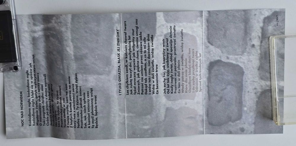 kaseta audio Budka Suflera Przechodniem byłem między wami