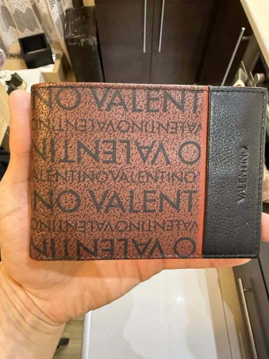 Nowy Skórzany Portfel Valentino