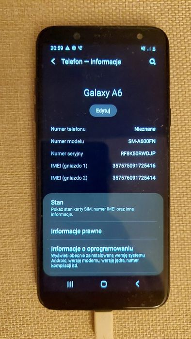 Smartfon Samsung A6