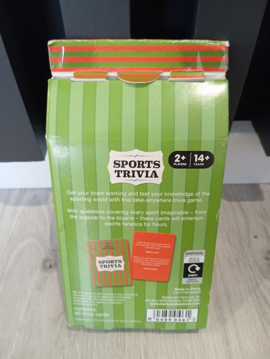 Karty Sports Trivia