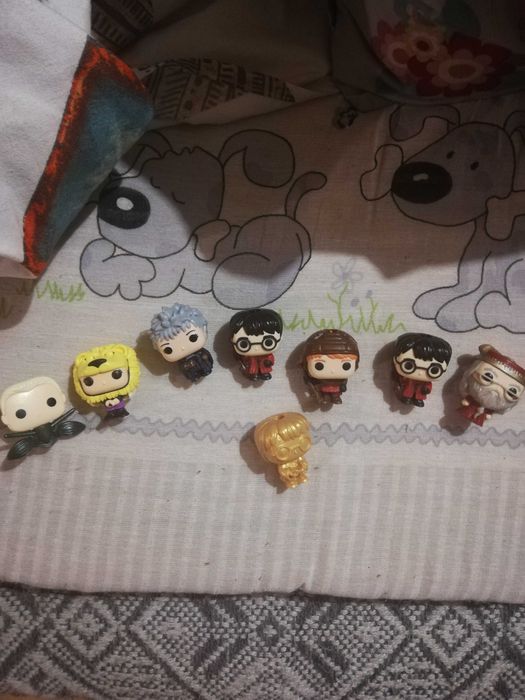 Figurki Harry Potter Kinder jou złoty