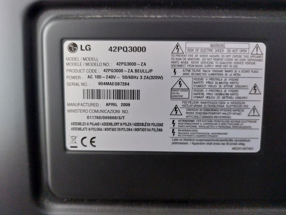 Telewizor LG 42 cale
