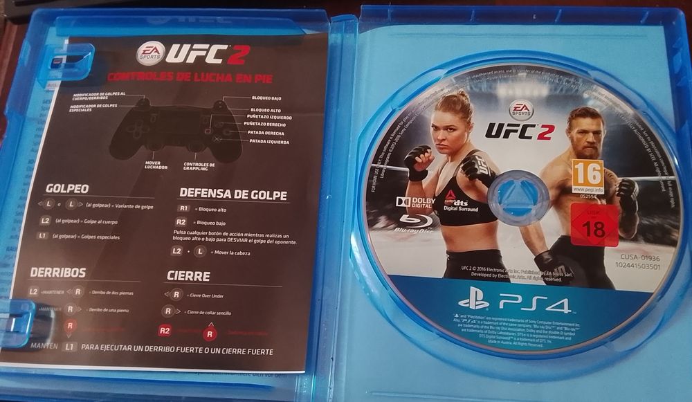 UFC 2 (PS4) em bom estado