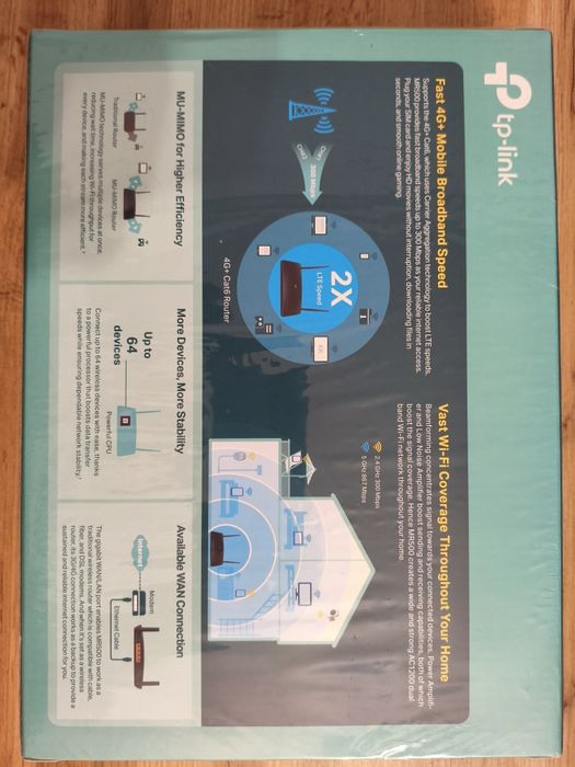 Router TP-Link SIM LTE Archer MR500