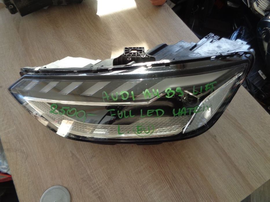 AUDI A4 B9 LIFT LAMPA LEWY FULL LED MATRIX PRZÓD EUROPA