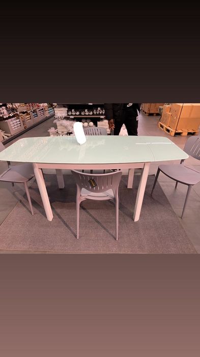 Mesa de jantar extensível