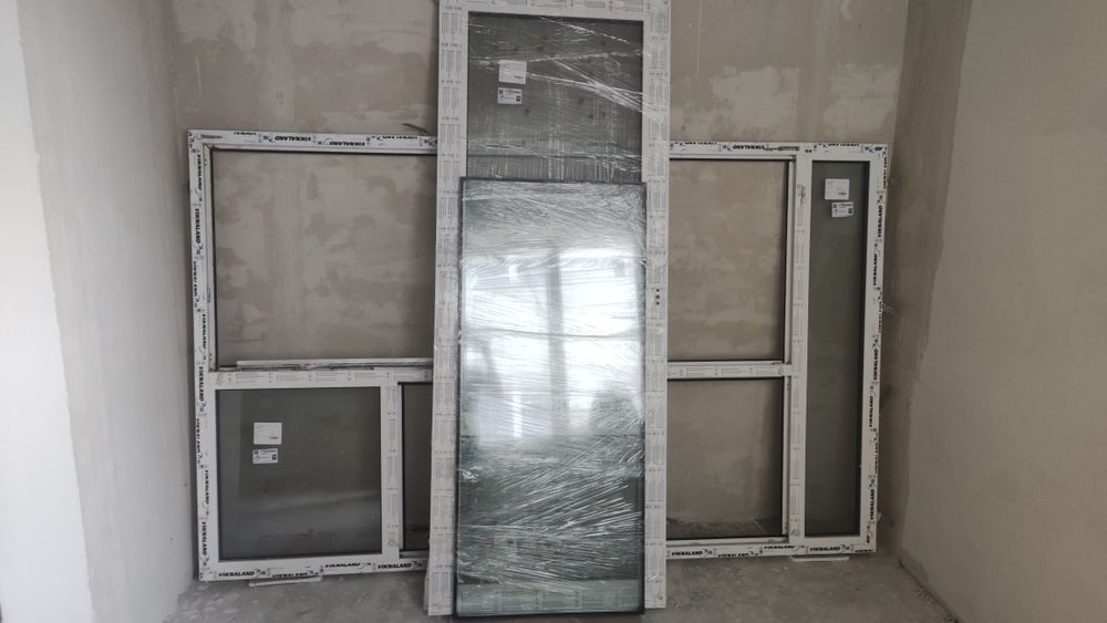 Окна Балконный блок б/у от застройщика