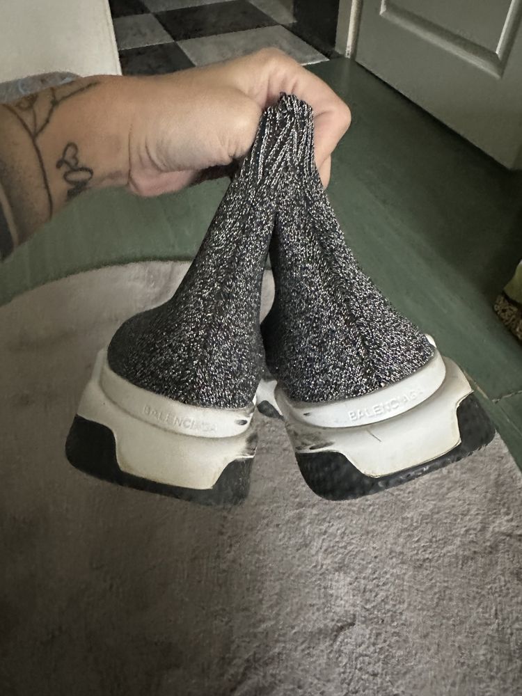 Balenciaga speed trainer glitter new arrivals