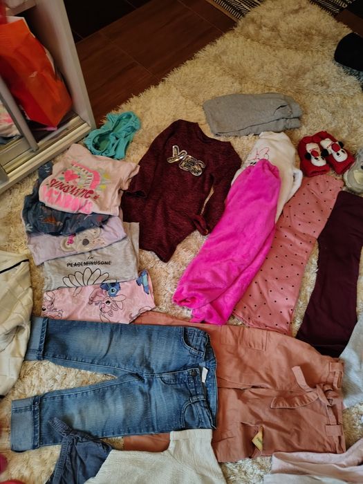 Речі для дівчинки пакетом 98-116