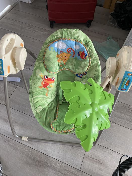 Bujak, huśtawka fisher price rainforest