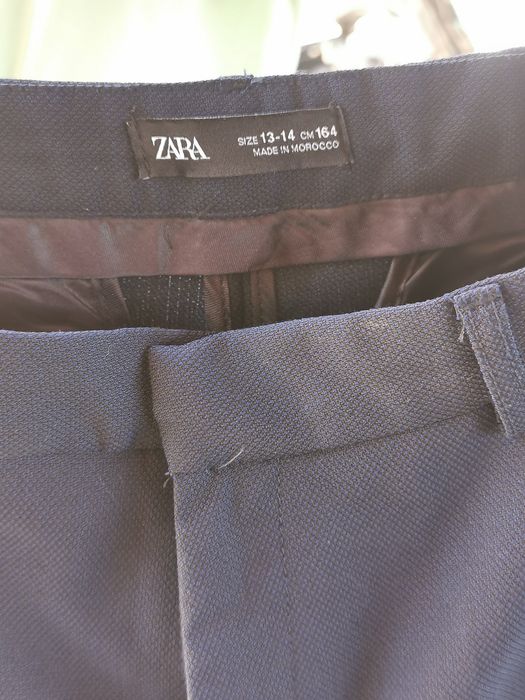 Fato azul completo menino 13 / 14 anos ZARA