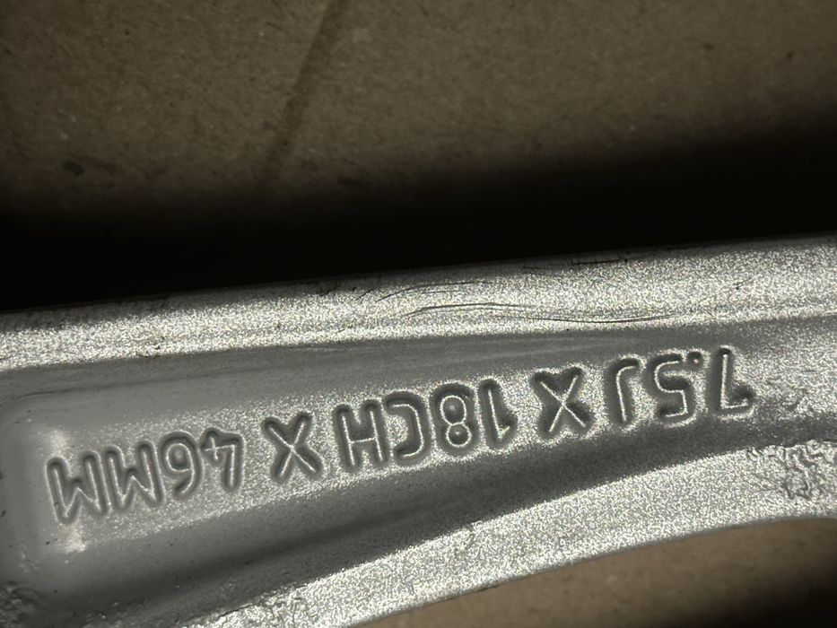 Диски R18 5x108/7,5J/ET46/DIA63,4/ Jaguar/Volvo/Ford/Renaul/Land Rover