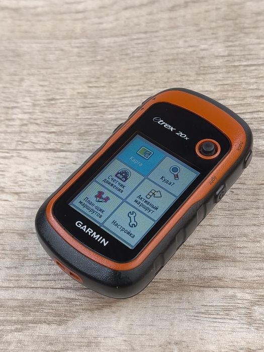 #garmin #  eTrex 20x #навігатор #gps #туризм #риболовля #карти глибин