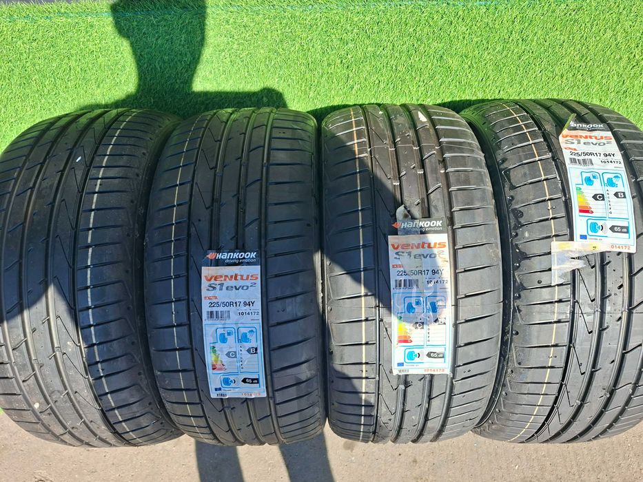 [N5] NOWE OPONY LETNIE 17'' 225/50R17 94Y HANKOOK Ventus S1 evo 2