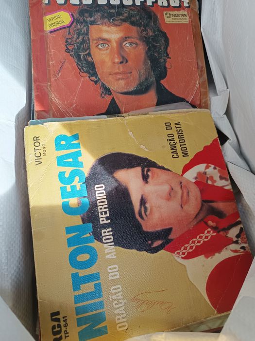 Discos  em vinil 45 rotações