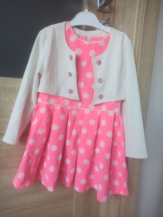 Sukienka z bolerkiem roz. 122