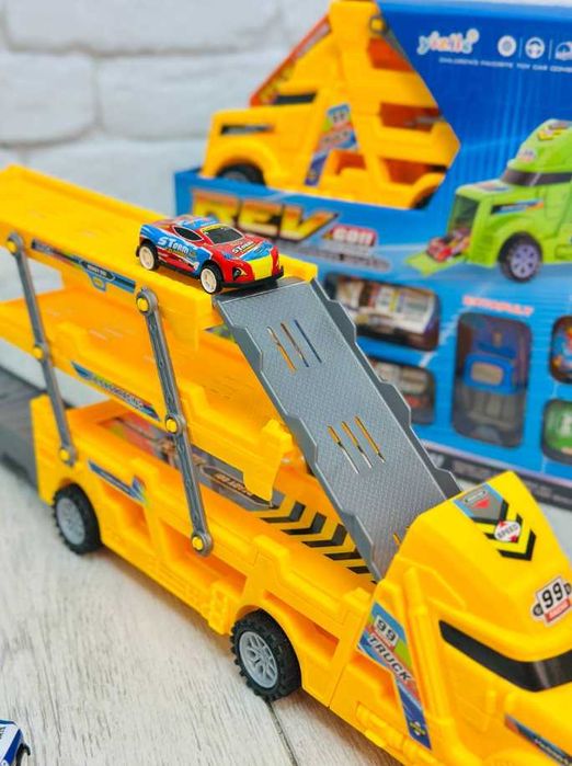 Ігровий набір трейлер, автомобіль, іграшка