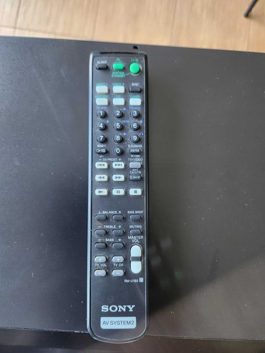 Wieża sony str de185, tc we475, cdp xe 270 z głosnikami