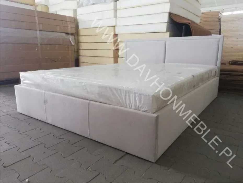 Dostępne od ręki! Łóżko tapicerowane 120/140/160/180x200 z pojemnikiem