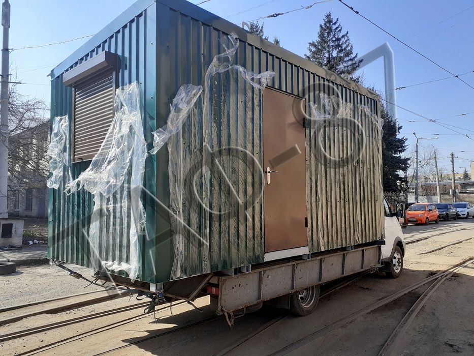 Дачний будиночок 6х2,6х2,3м, побутівка, садовий будиночок, монтаж