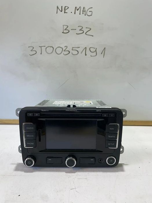 RADIO NAWIGACJA SKODA SUPERB II 3T0035191