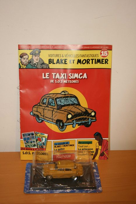 Blake et Mortimer Le Taxi Simca Nº15