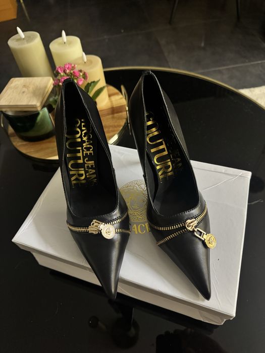 Szpilki Versace  rozm 37