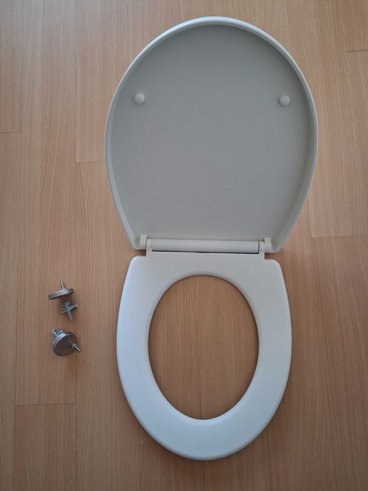 Tampa de sanita oval branco Sensea Easy