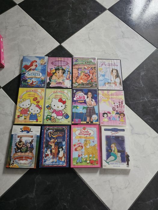 Dvds infantis vários